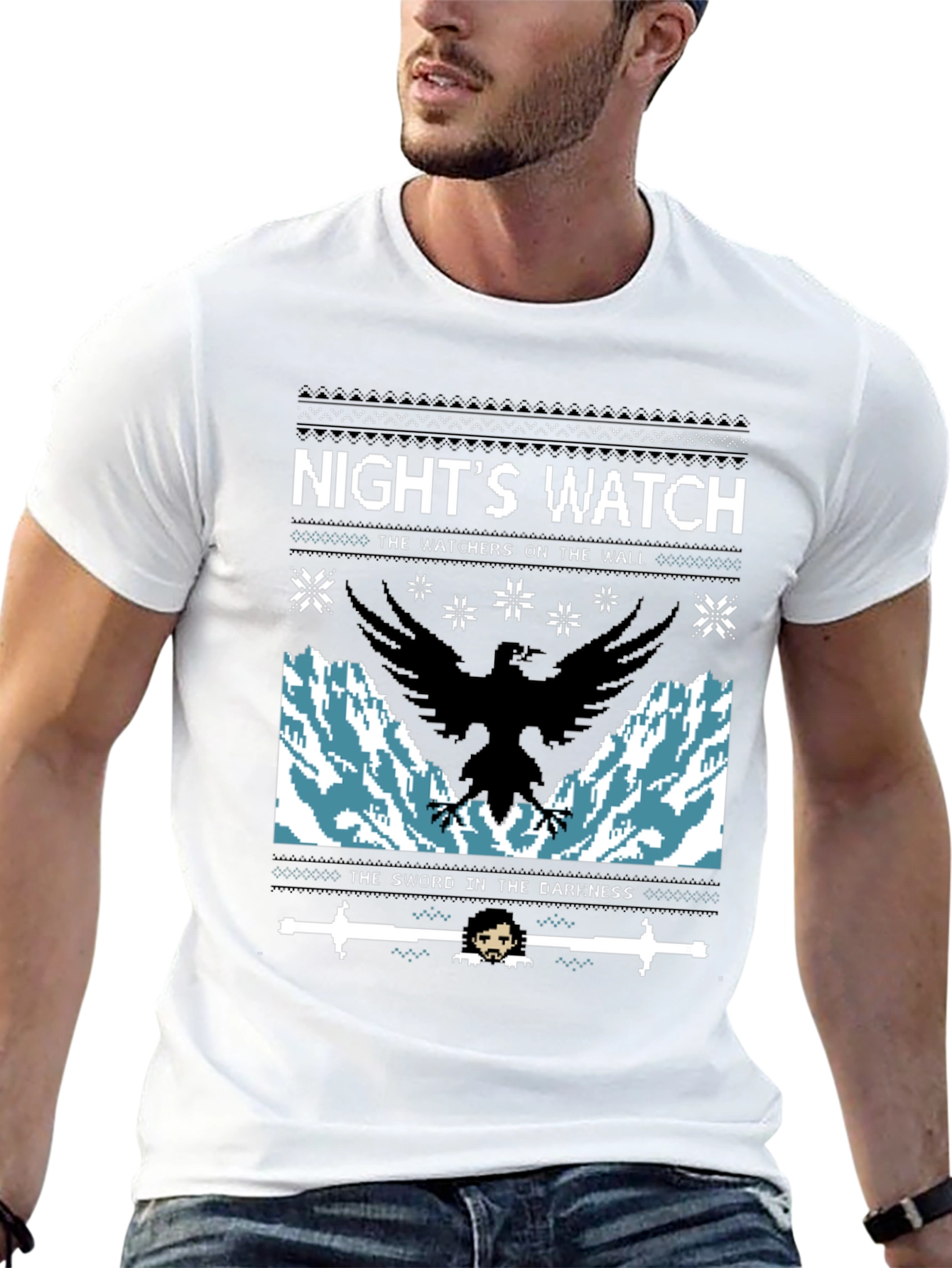 Nights Watch Ugly Christmas Sweater T-Shirt