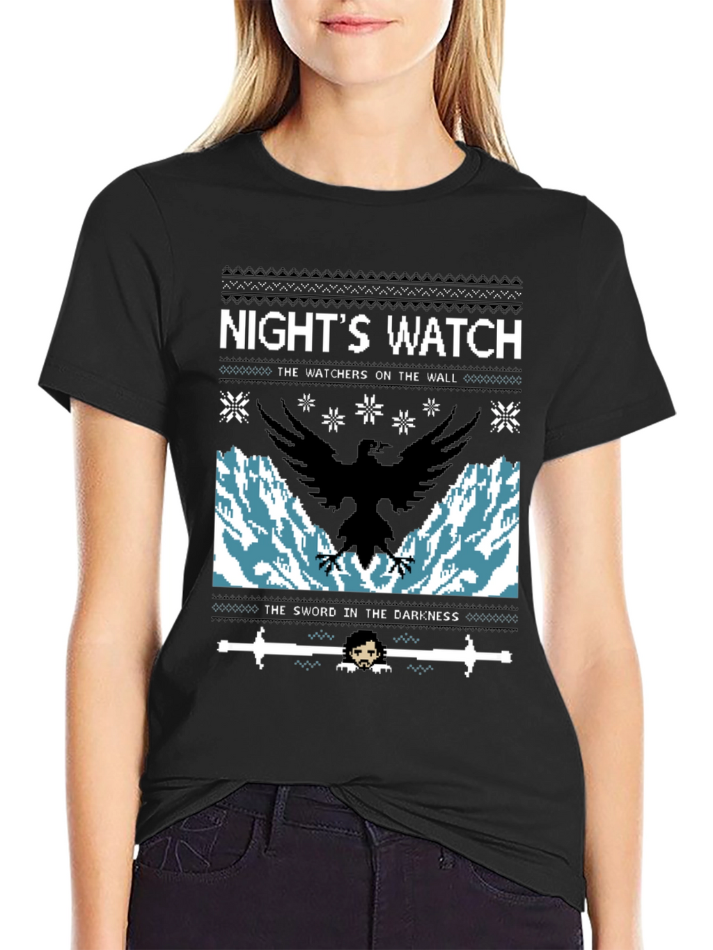 Nights Watch Ugly Christmas Sweater T-Shirt