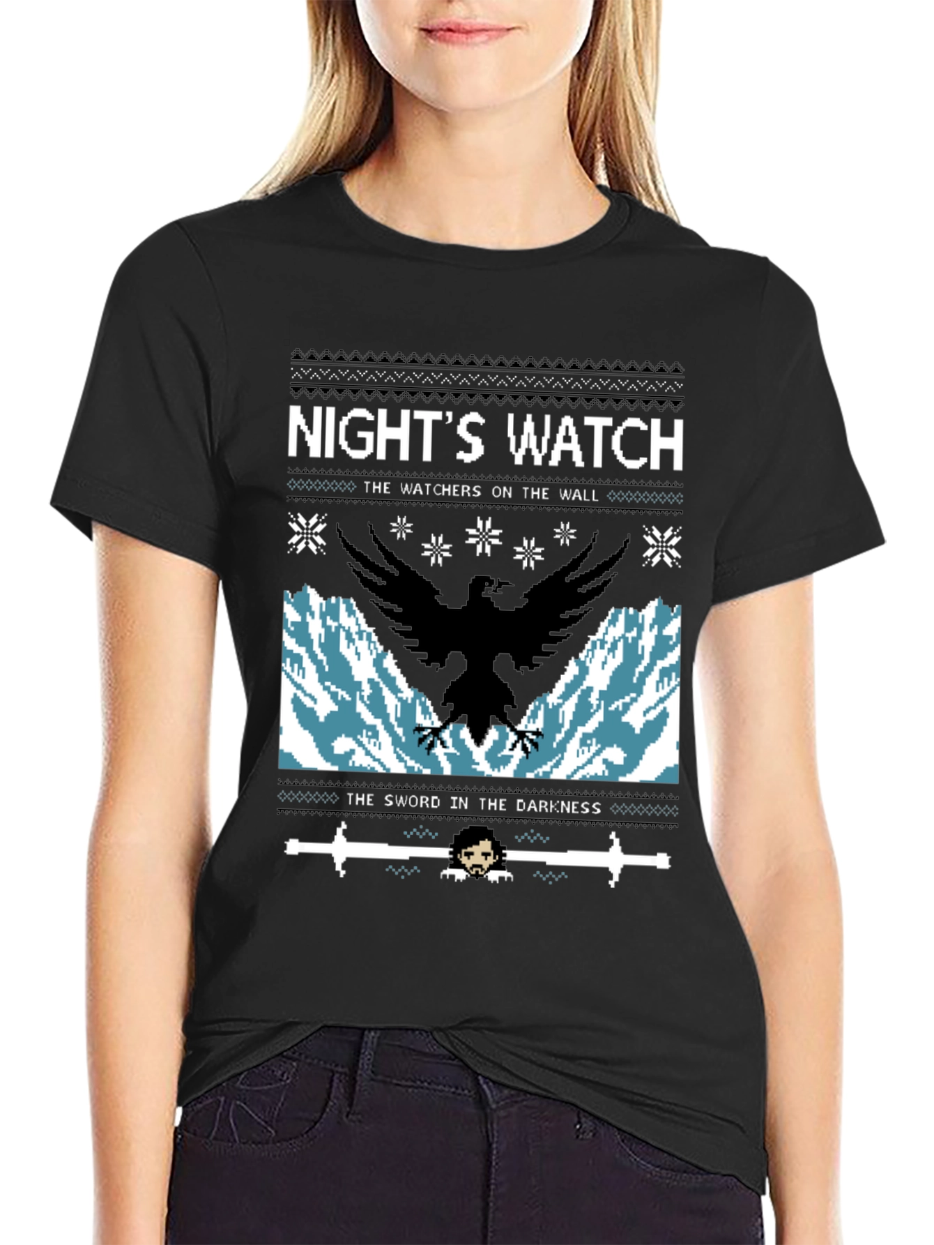 Nights Watch Ugly Christmas Sweater T-Shirt