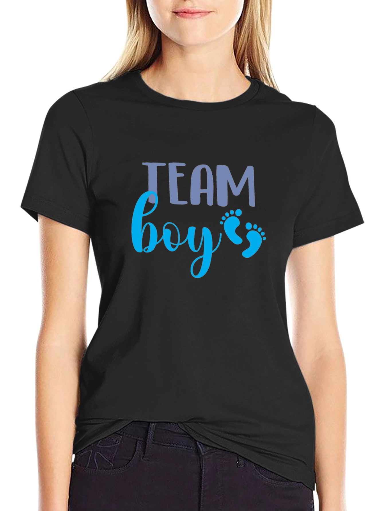 Team Boy T-Shirt - Baby Shower Gender Reveal