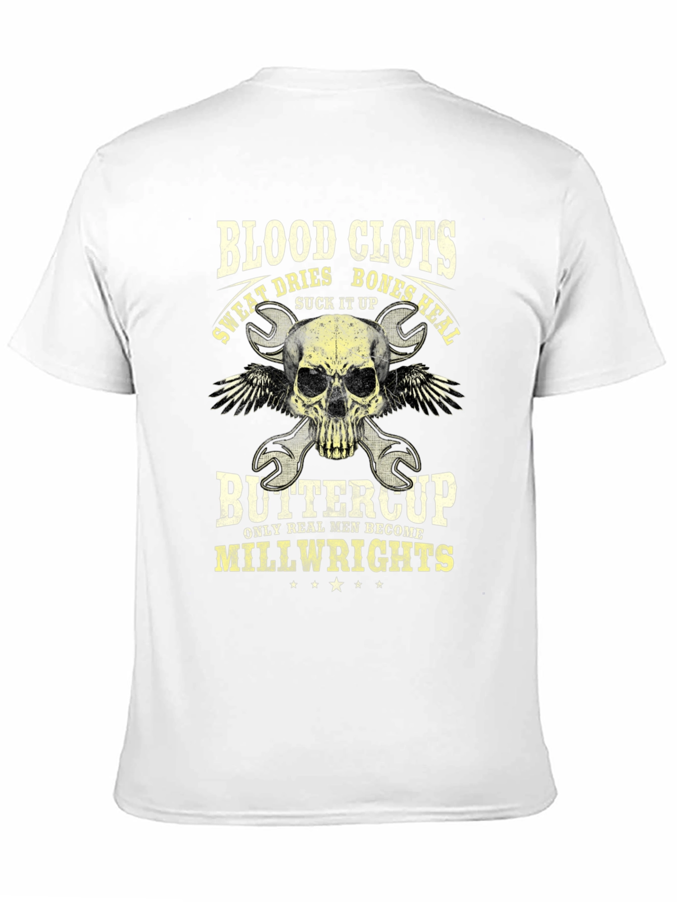 Blood Clots Bones Heal Millwright T-Shirt