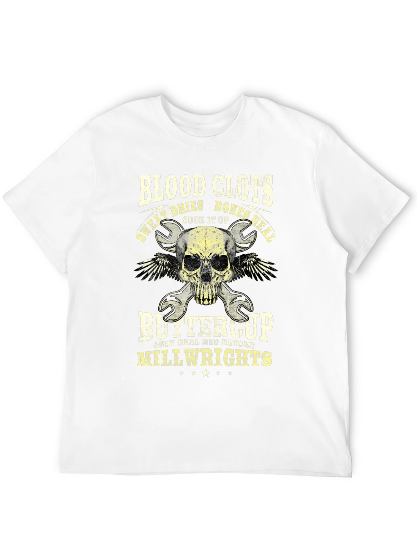 Blood Clots Bones Heal Millwright T-Shirt