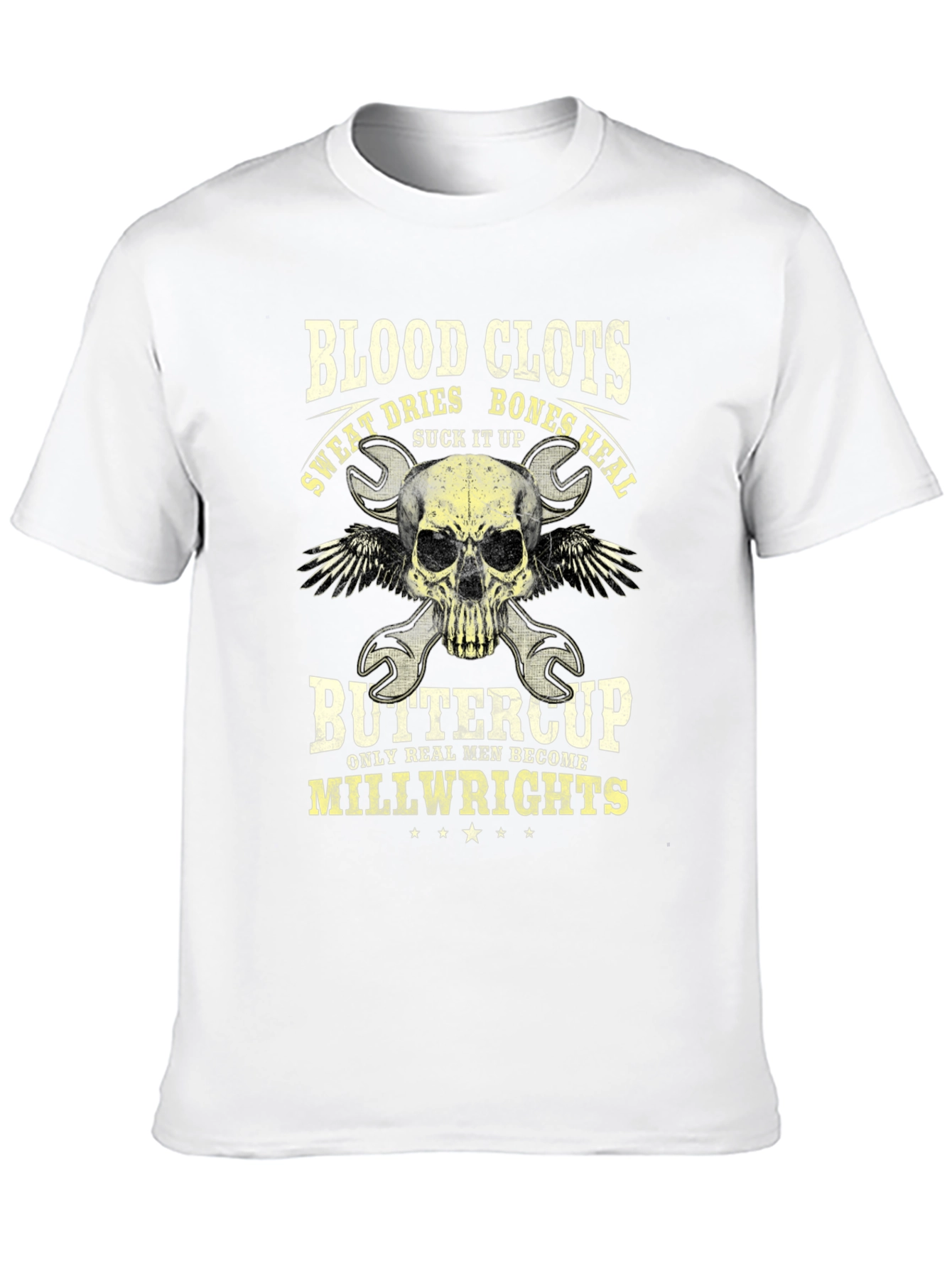Blood Clots Bones Heal Millwright T-Shirt