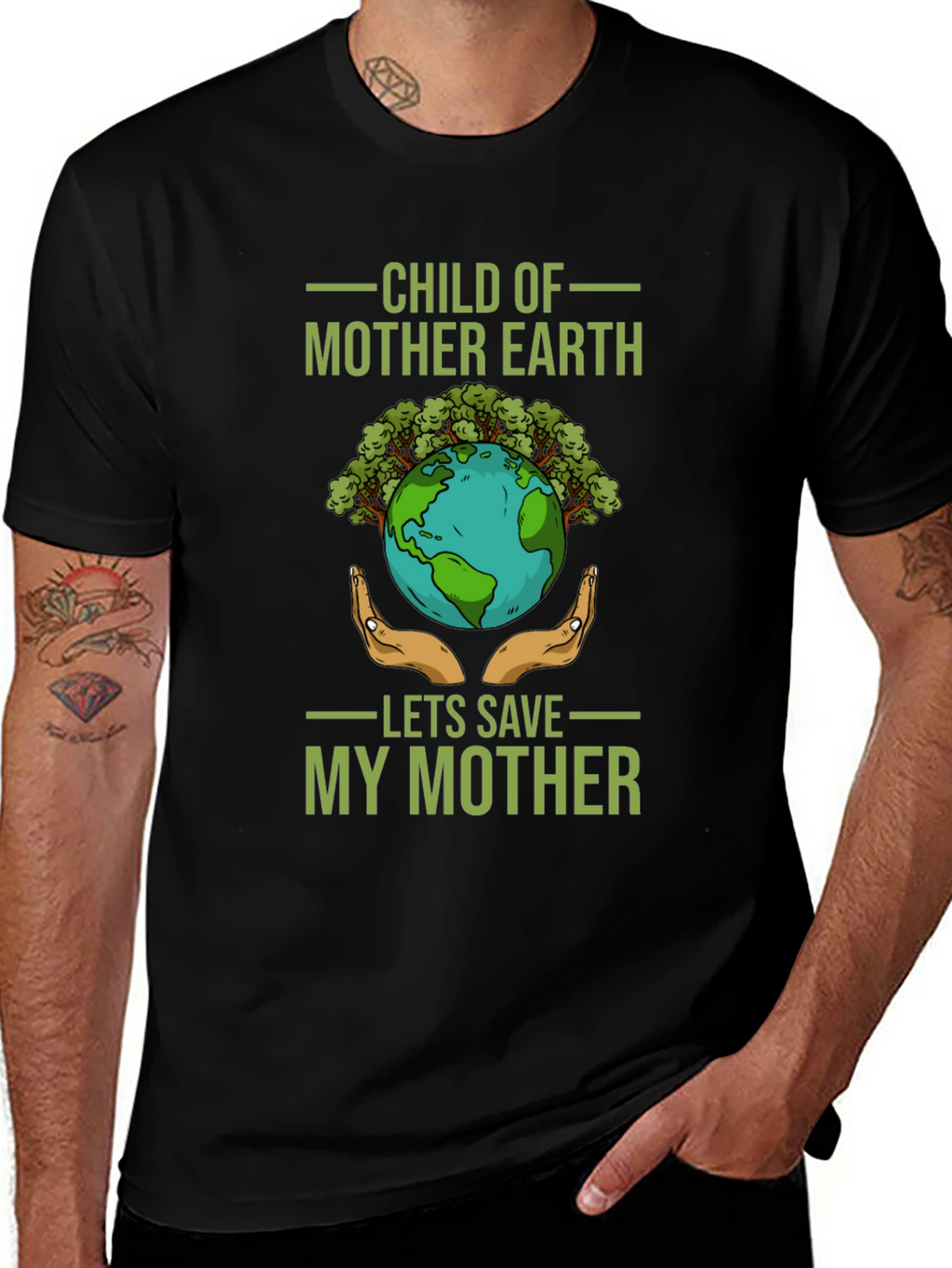 Child of Mother Earth T-Shirt - Save Our Planet