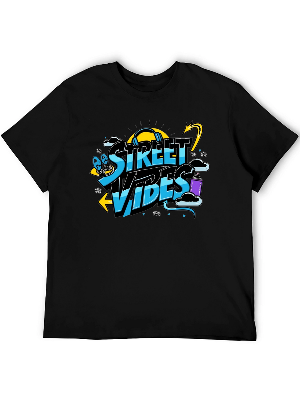 Street Vibes Graphic T-Shirt - Urban Style