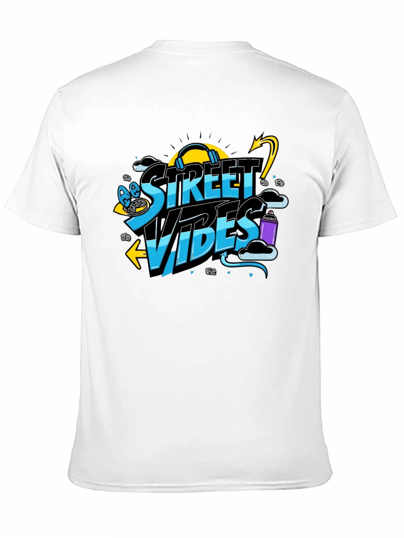 Street Vibes Graphic T-Shirt - Urban Style