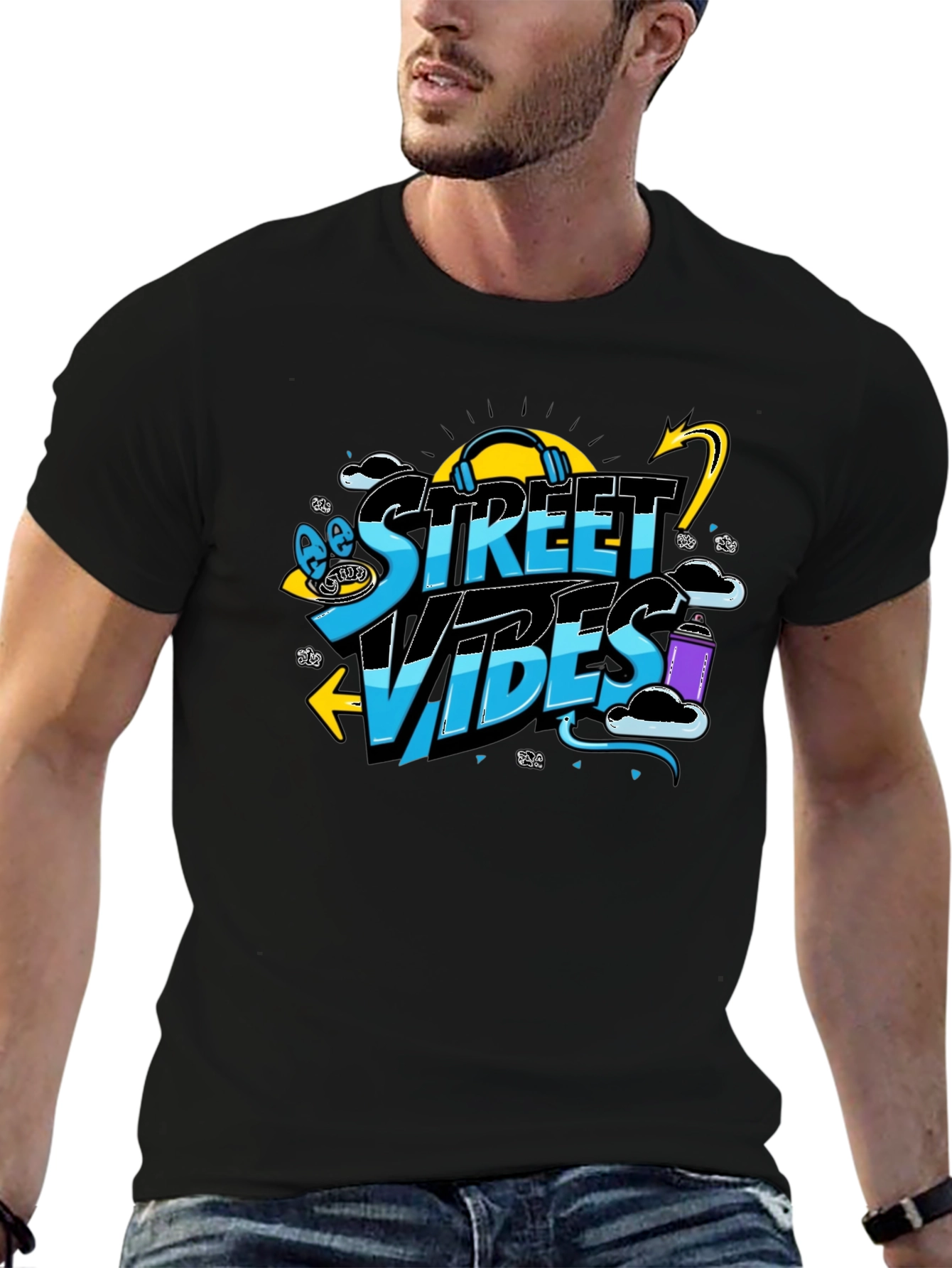 Street Vibes Graphic T-Shirt - Urban Style
