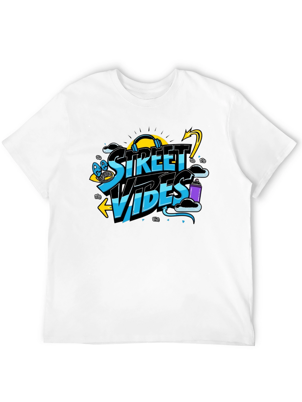 Street Vibes Graphic T-Shirt - Urban Style