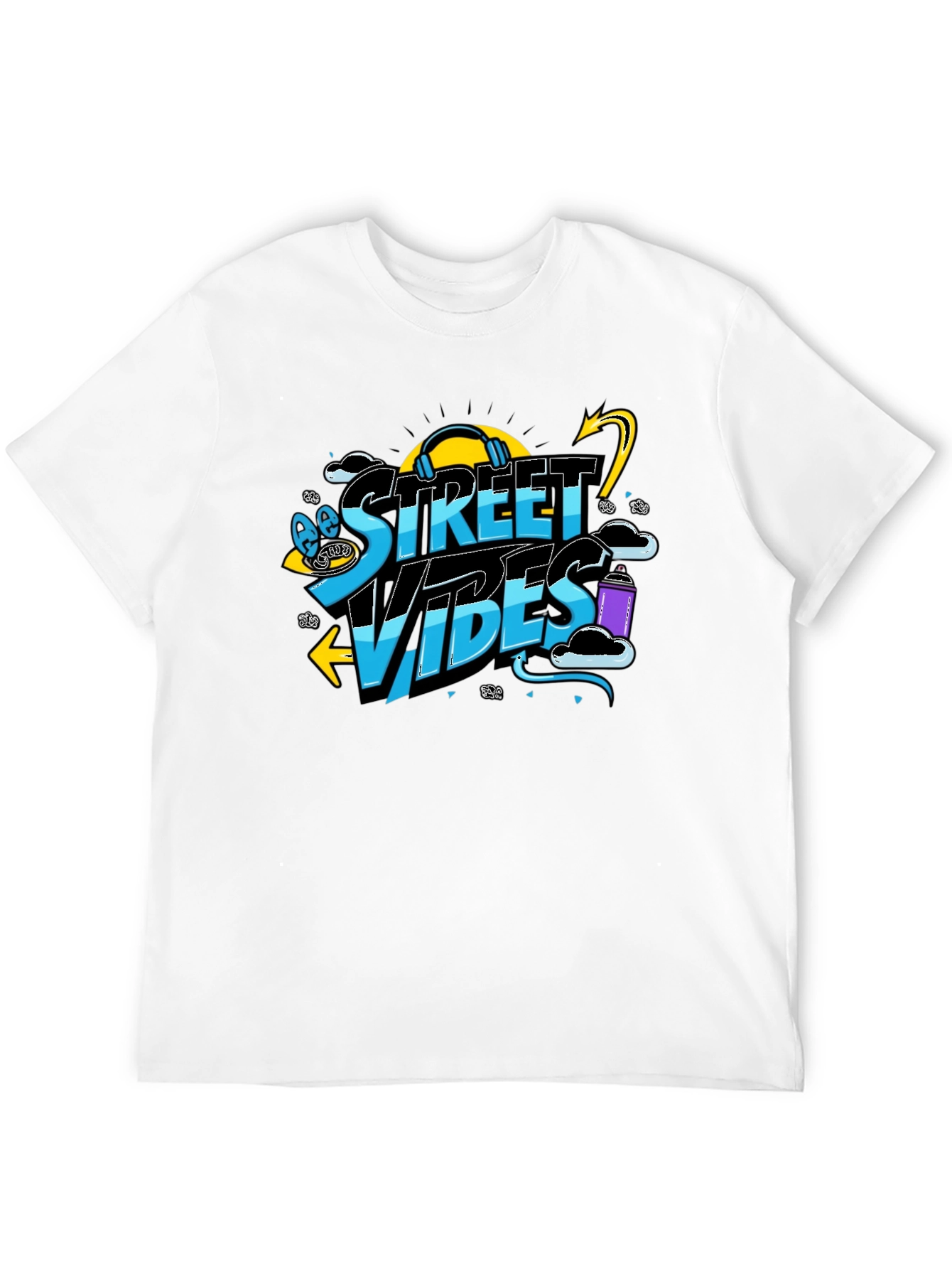Street Vibes Graphic T-Shirt - Urban Style