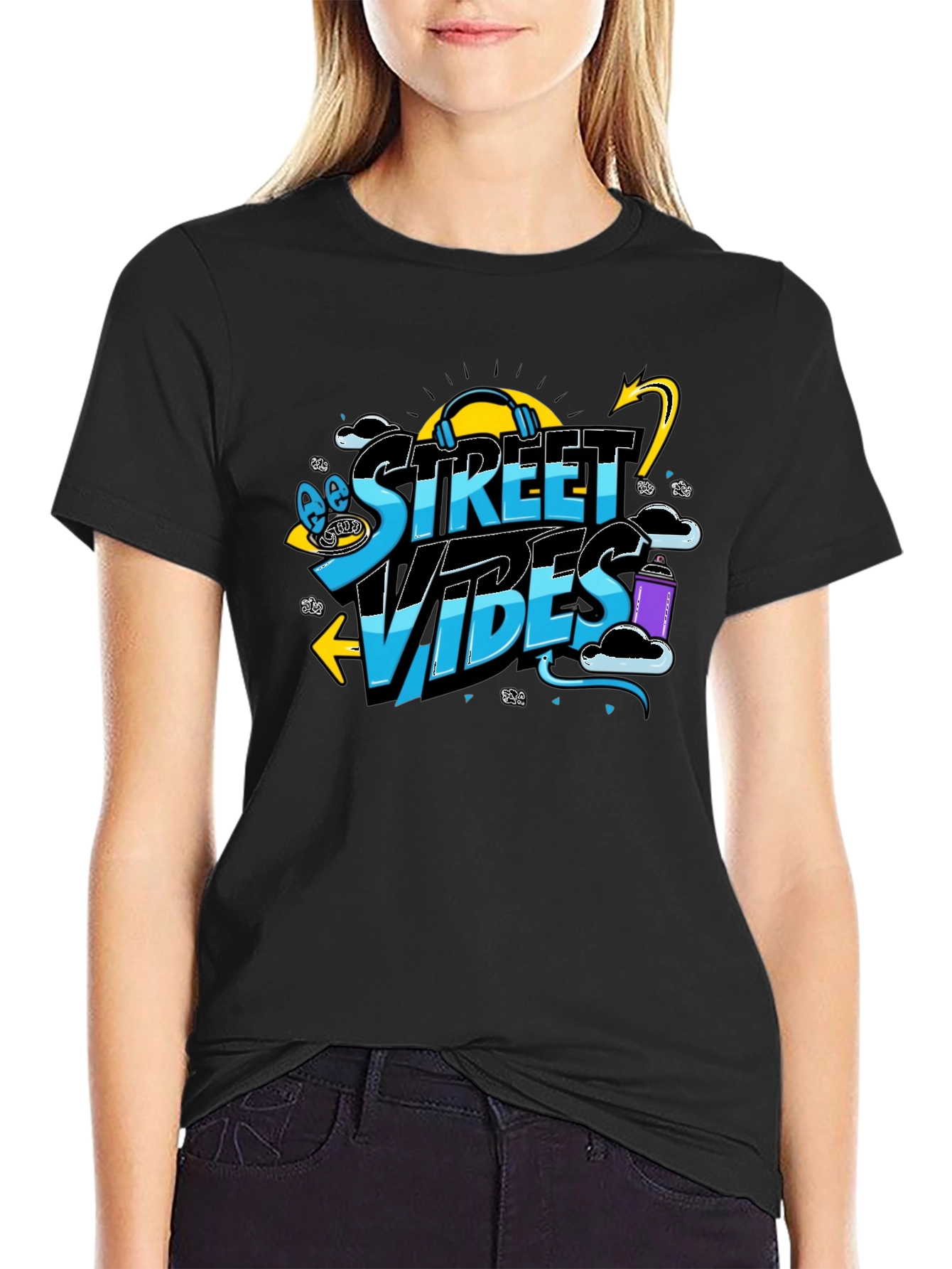 Street Vibes Graphic T-Shirt - Urban Style