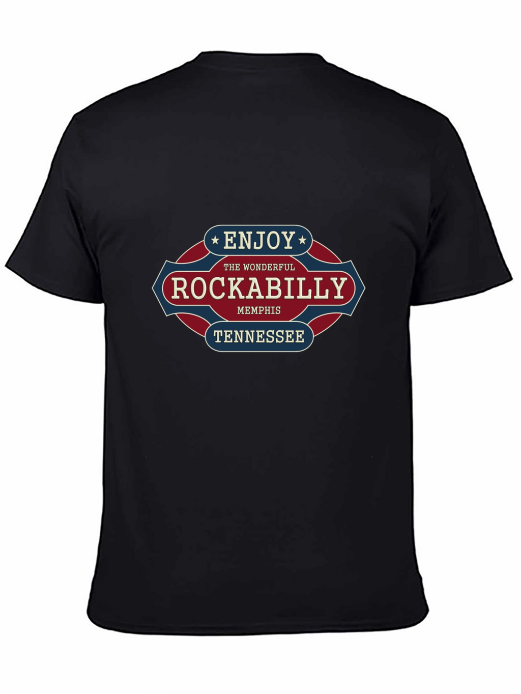 Rockabilly Memphis Tennessee Graphic T-Shirt