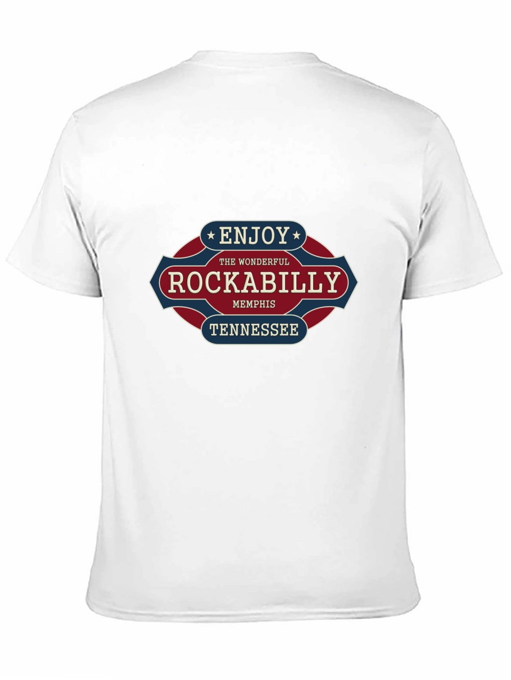 Rockabilly Memphis Tennessee Graphic T-Shirt