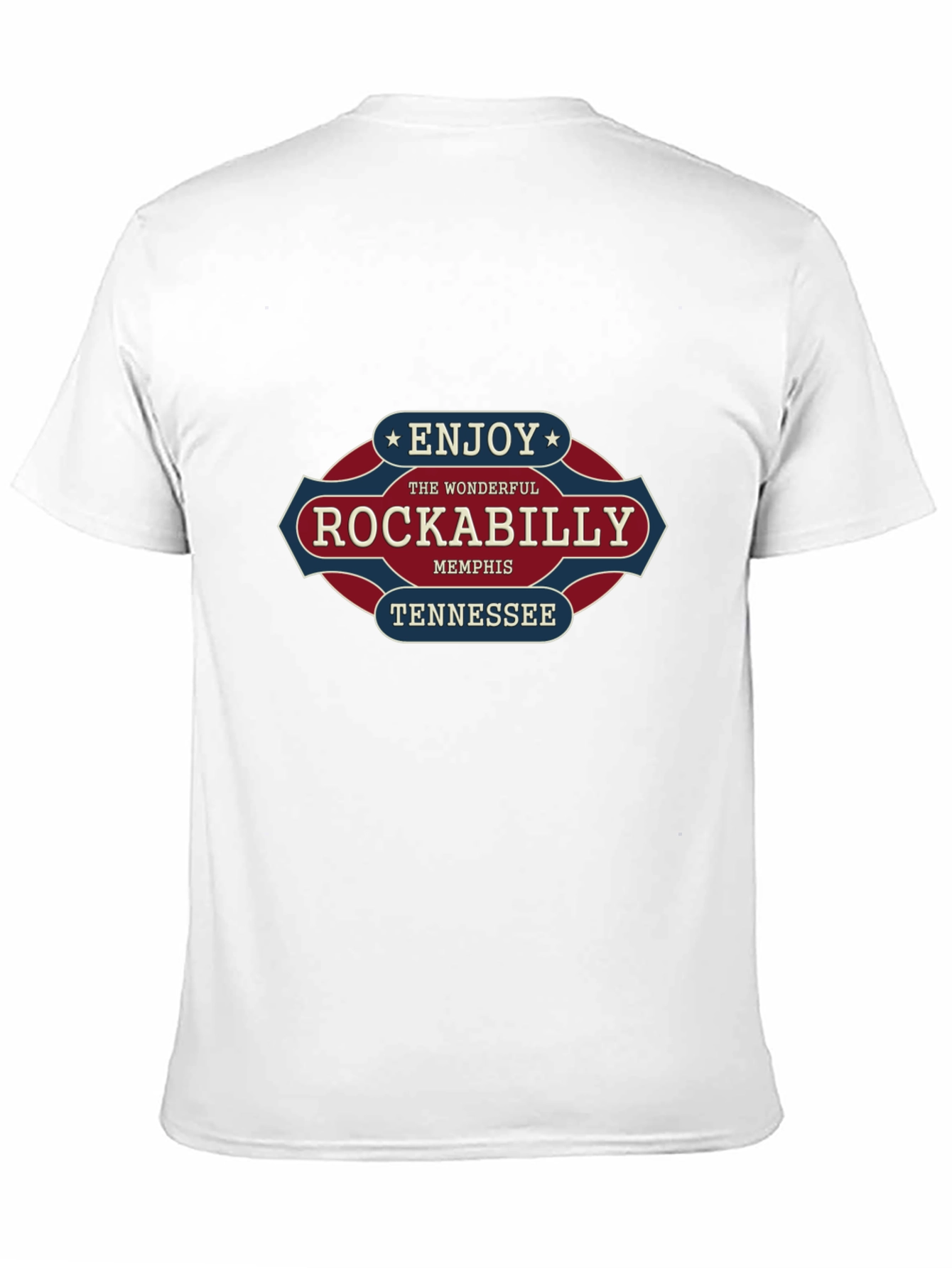 Rockabilly Memphis Tennessee Graphic T-Shirt