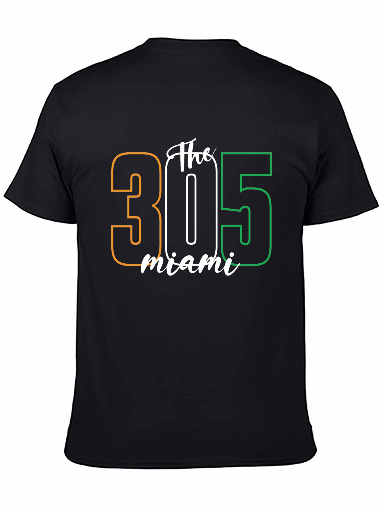 Miami 305 Graphic Tee - Soft Cotton T-Shirt