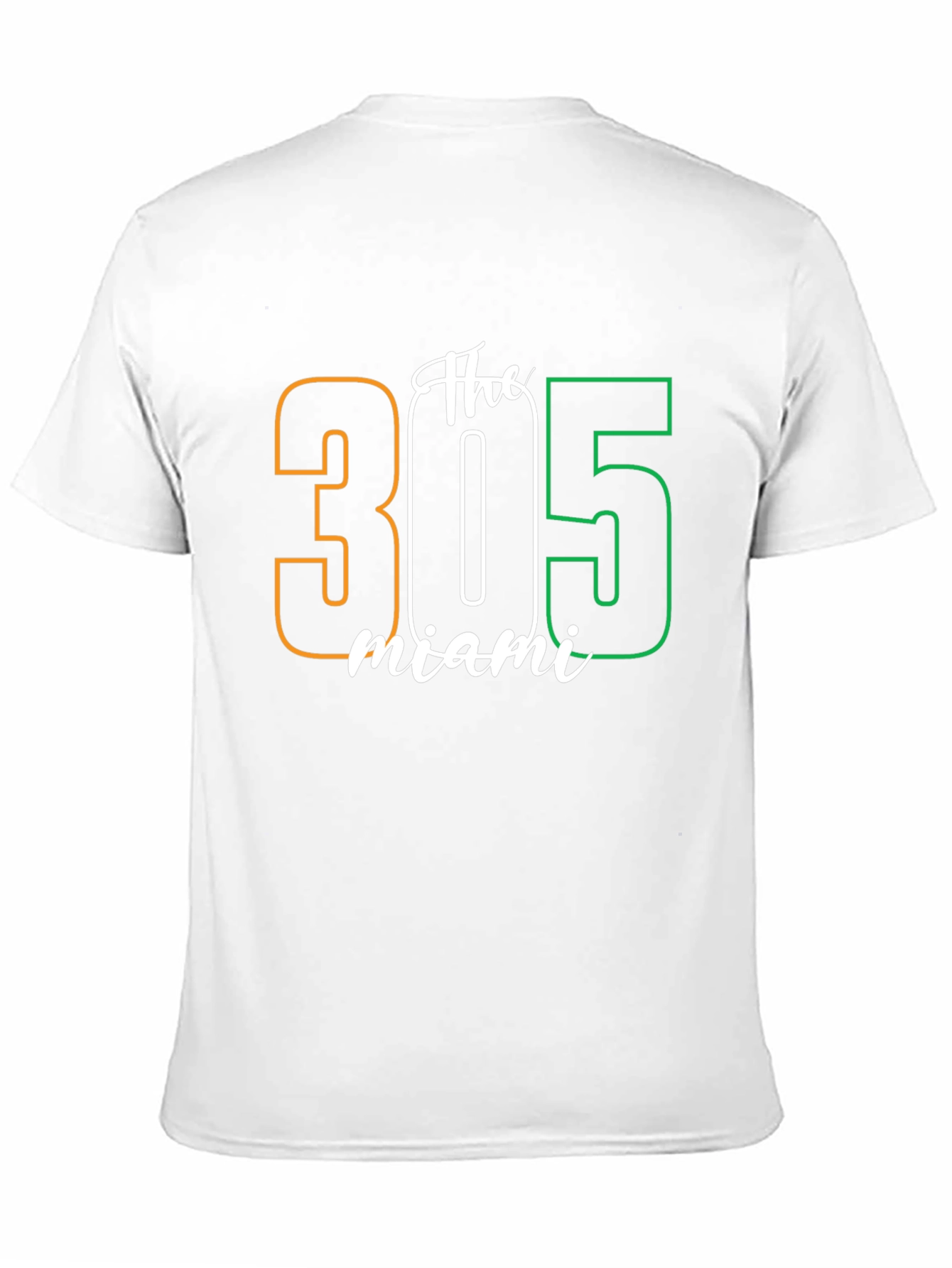 Miami 305 Graphic Tee - Soft Cotton T-Shirt
