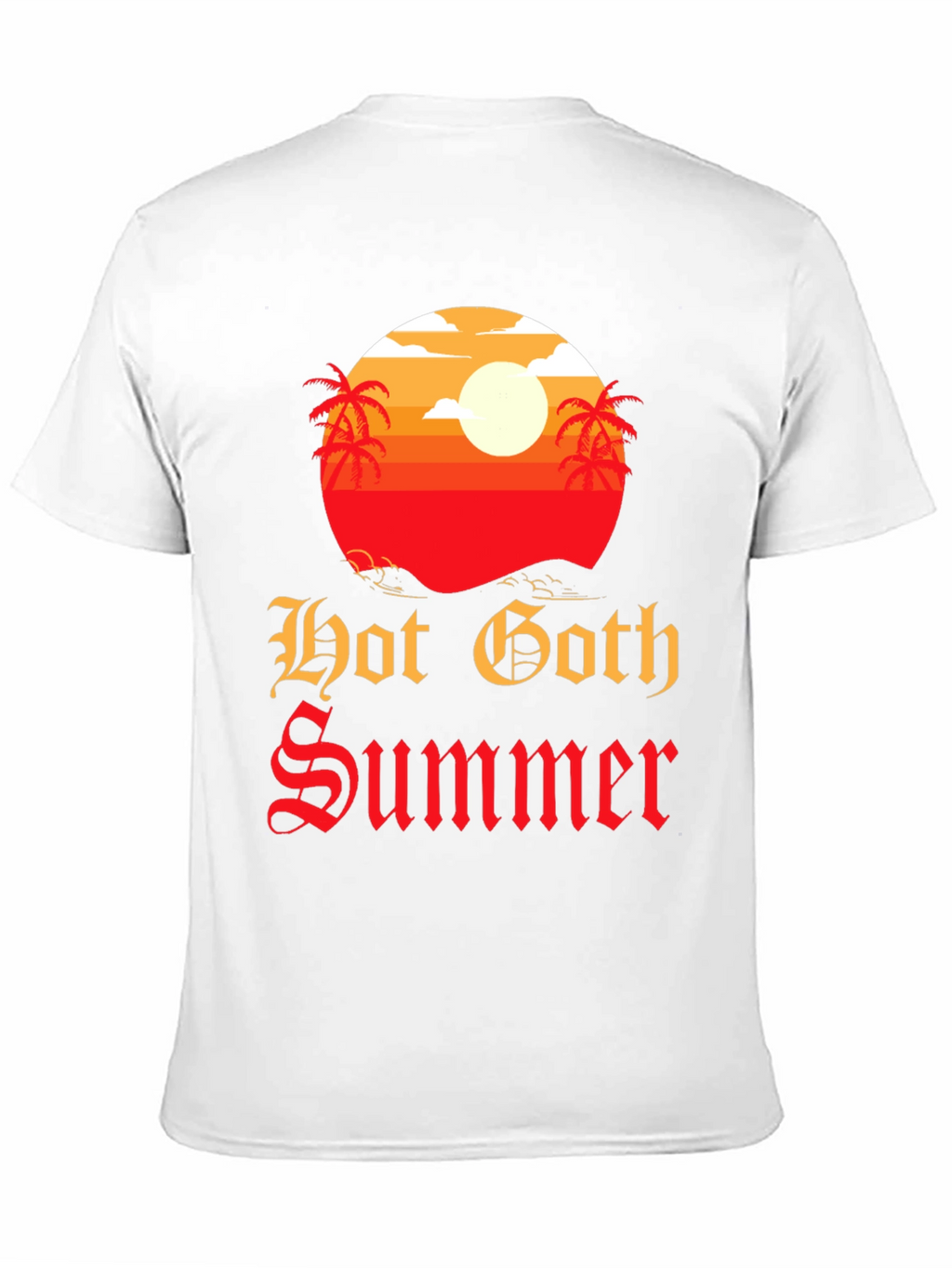 Hot Goth Summer T-Shirt - Graphic Tee