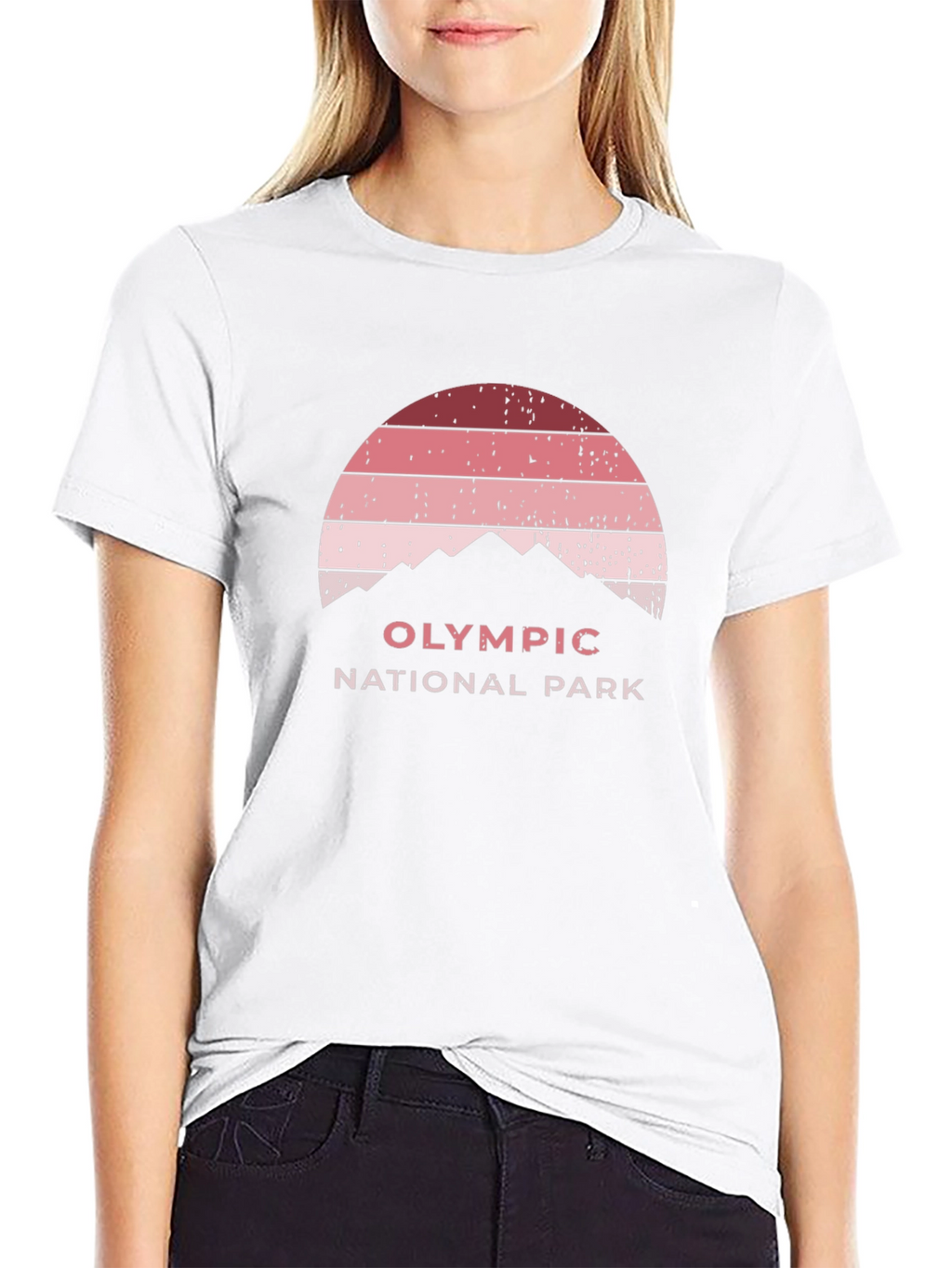 Olympic National Park Sunset Tee