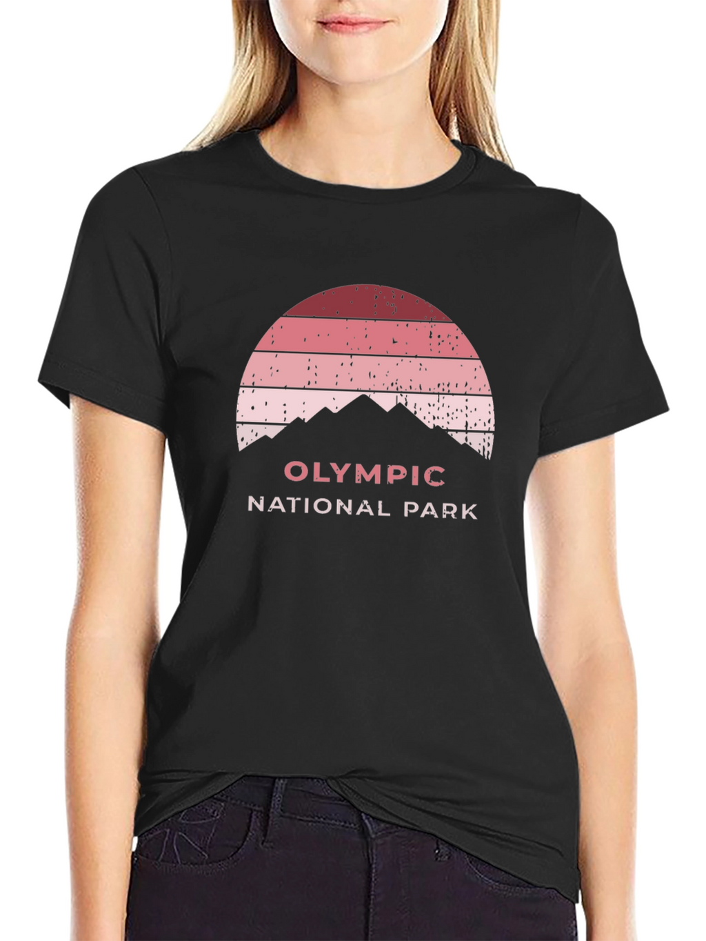 Olympic National Park Sunset Tee