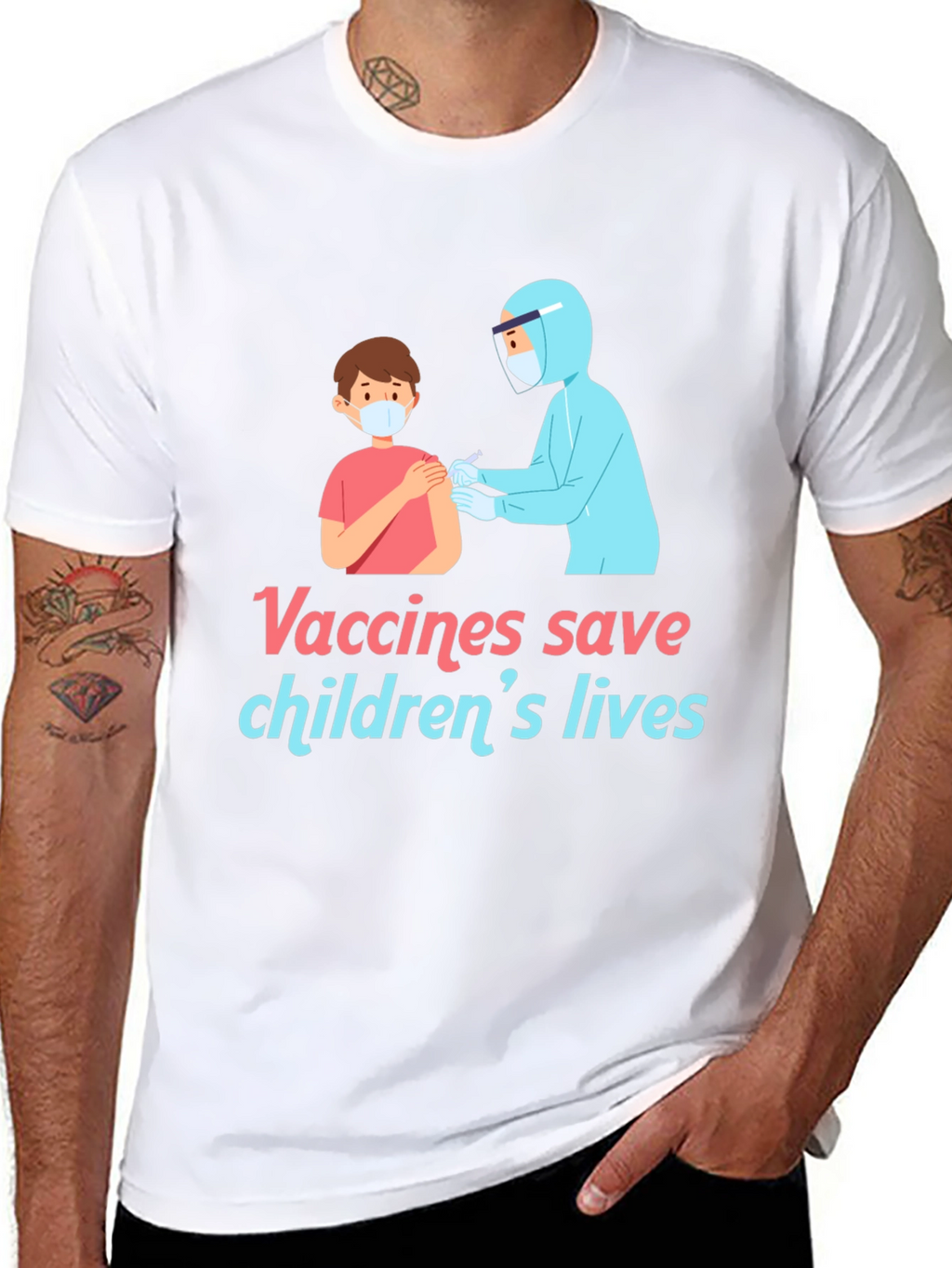 Vaccines Save Childrens Lives T-Shirt