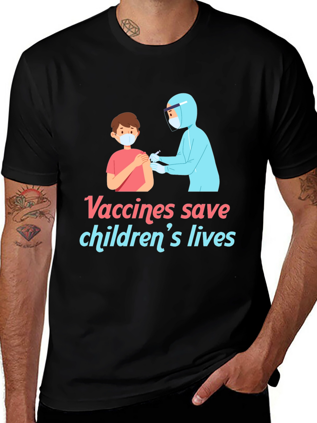 Vaccines Save Childrens Lives T-Shirt