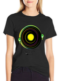 Groovy Vinyl Record Headphone T-Shirt