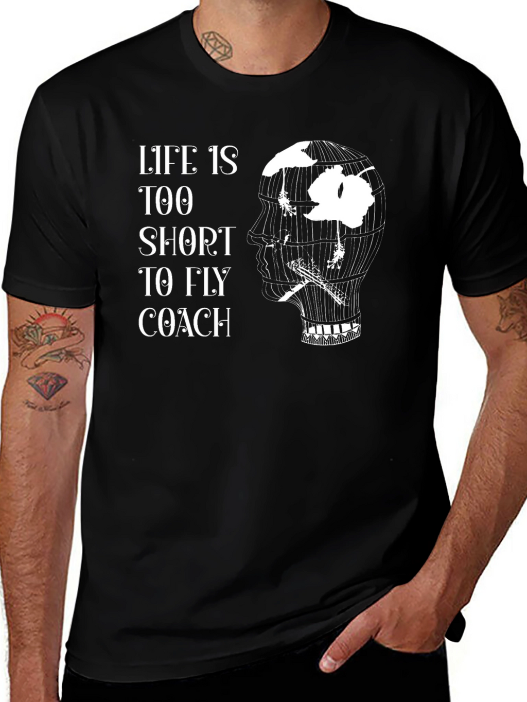 Lifes Too Short T-Shirt - Fly Coach Style