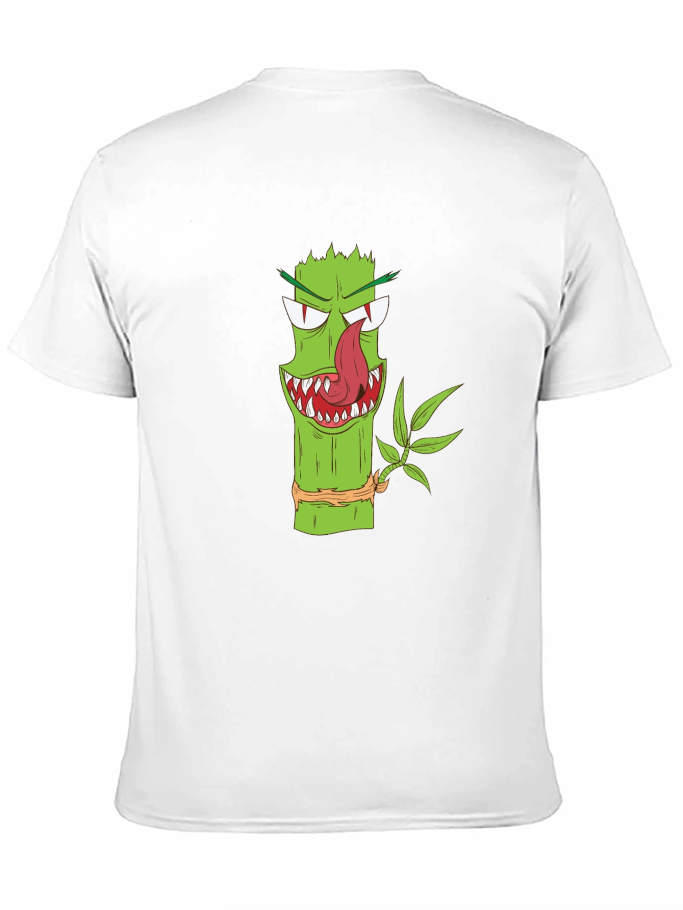 Monster Bamboo Graphic Tee - Unique Design