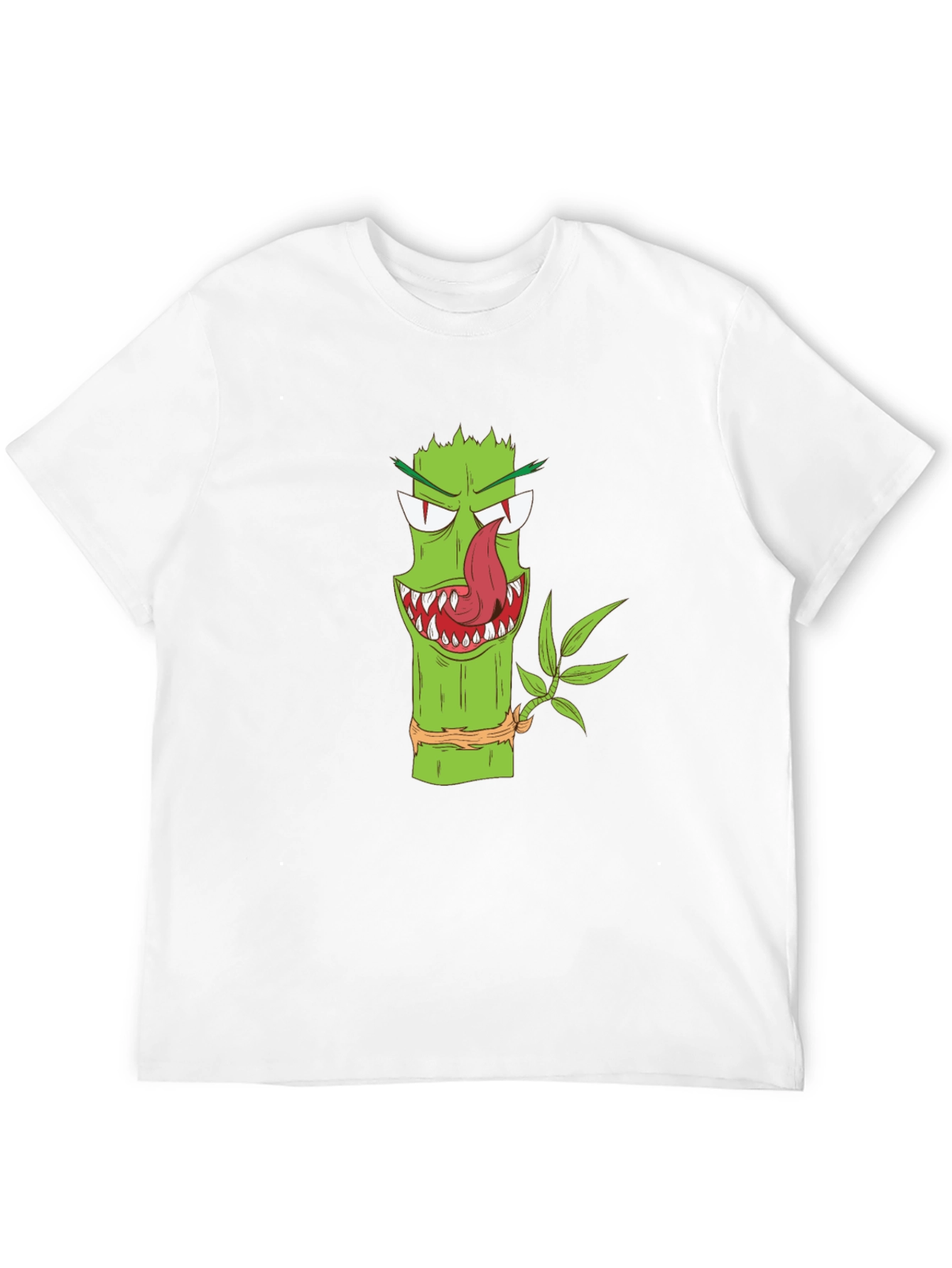 Monster Bamboo Graphic Tee - Unique Design