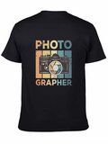 Photographer Retro Camera Graphic T-Shirt
