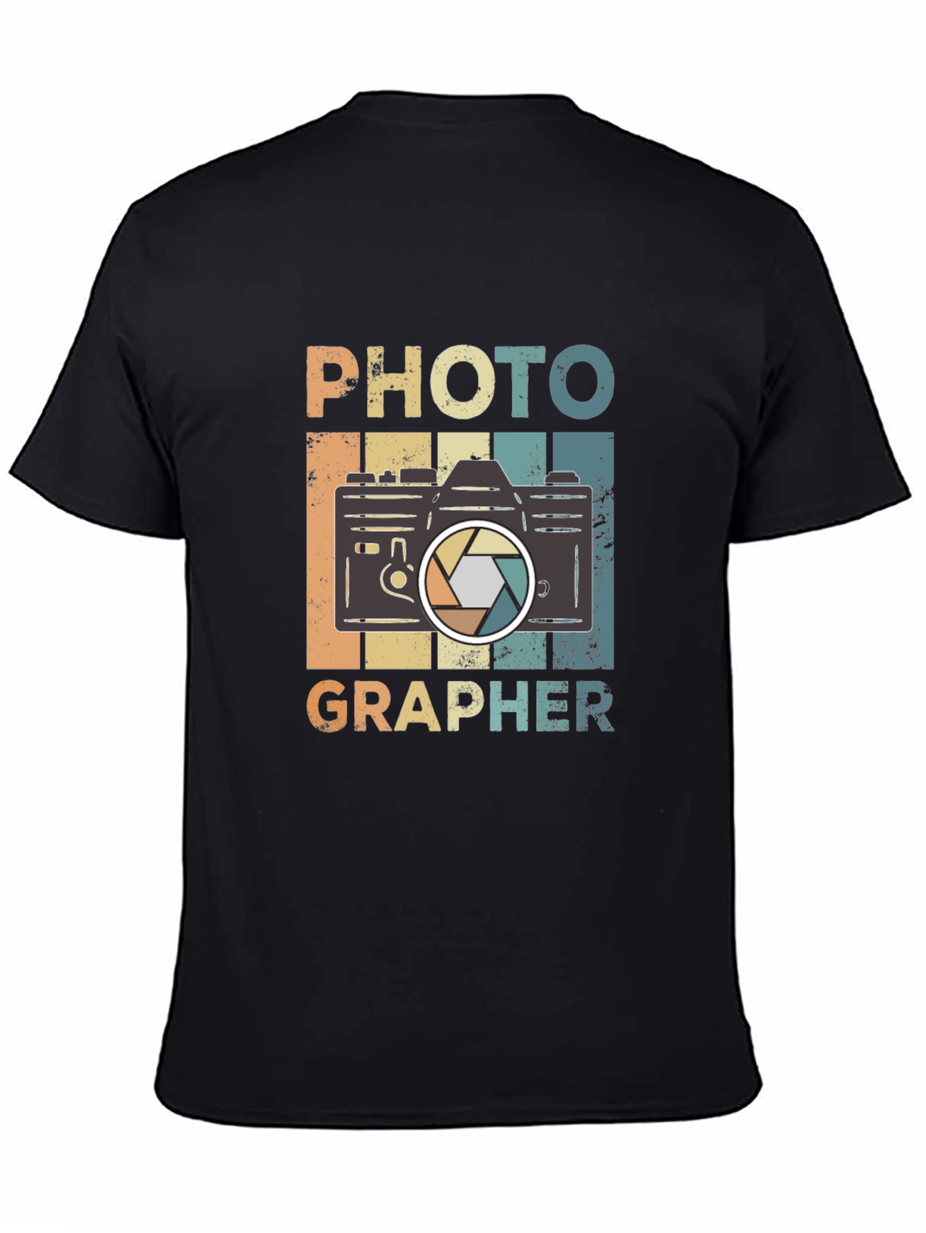 Photographer Retro Camera Graphic T-Shirt