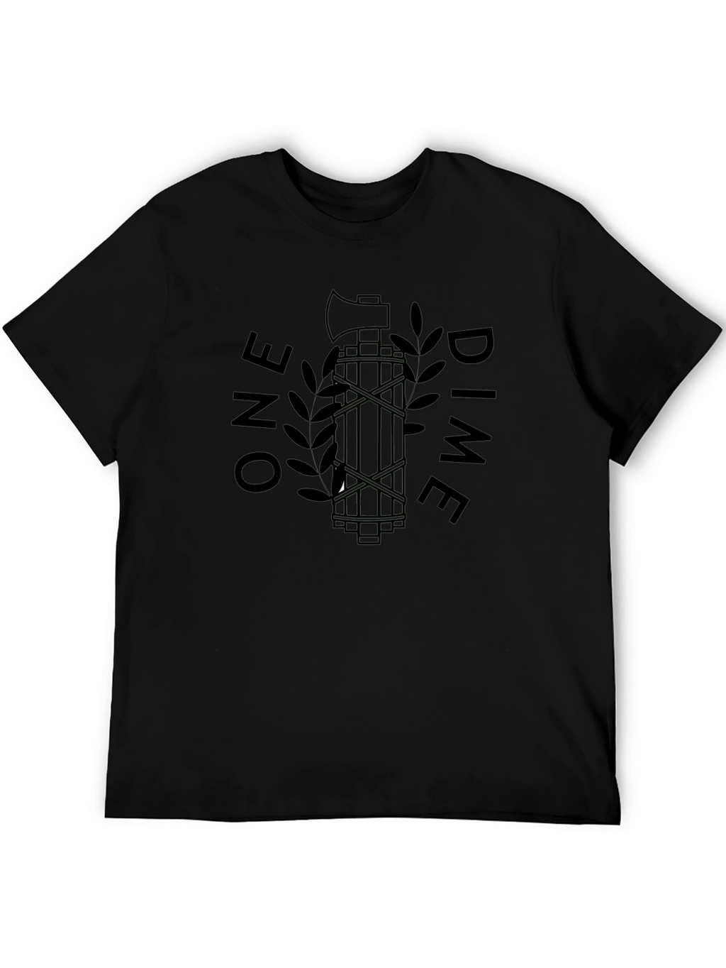One Dime Fasces Graphic Tee - Black