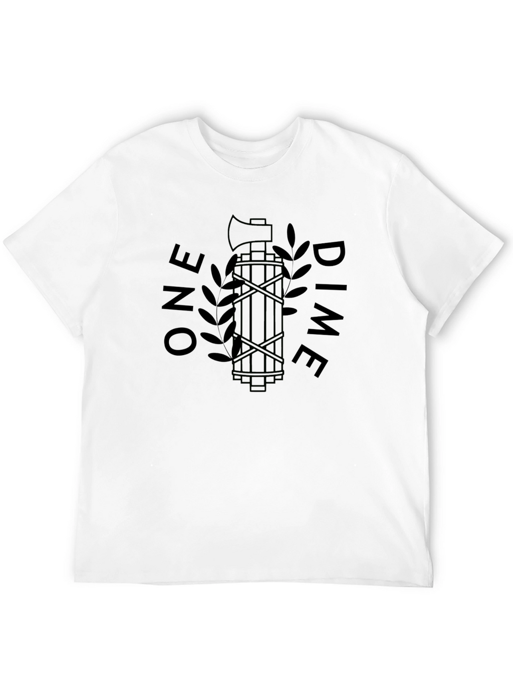 One Dime Fasces Graphic Tee - Black