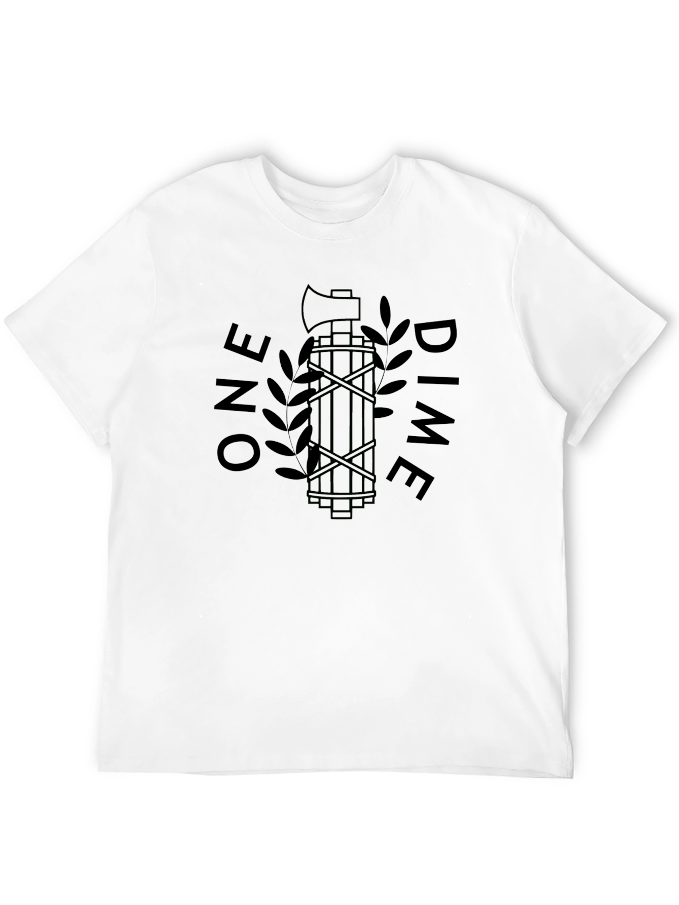 One Dime Fasces Graphic Tee - Black