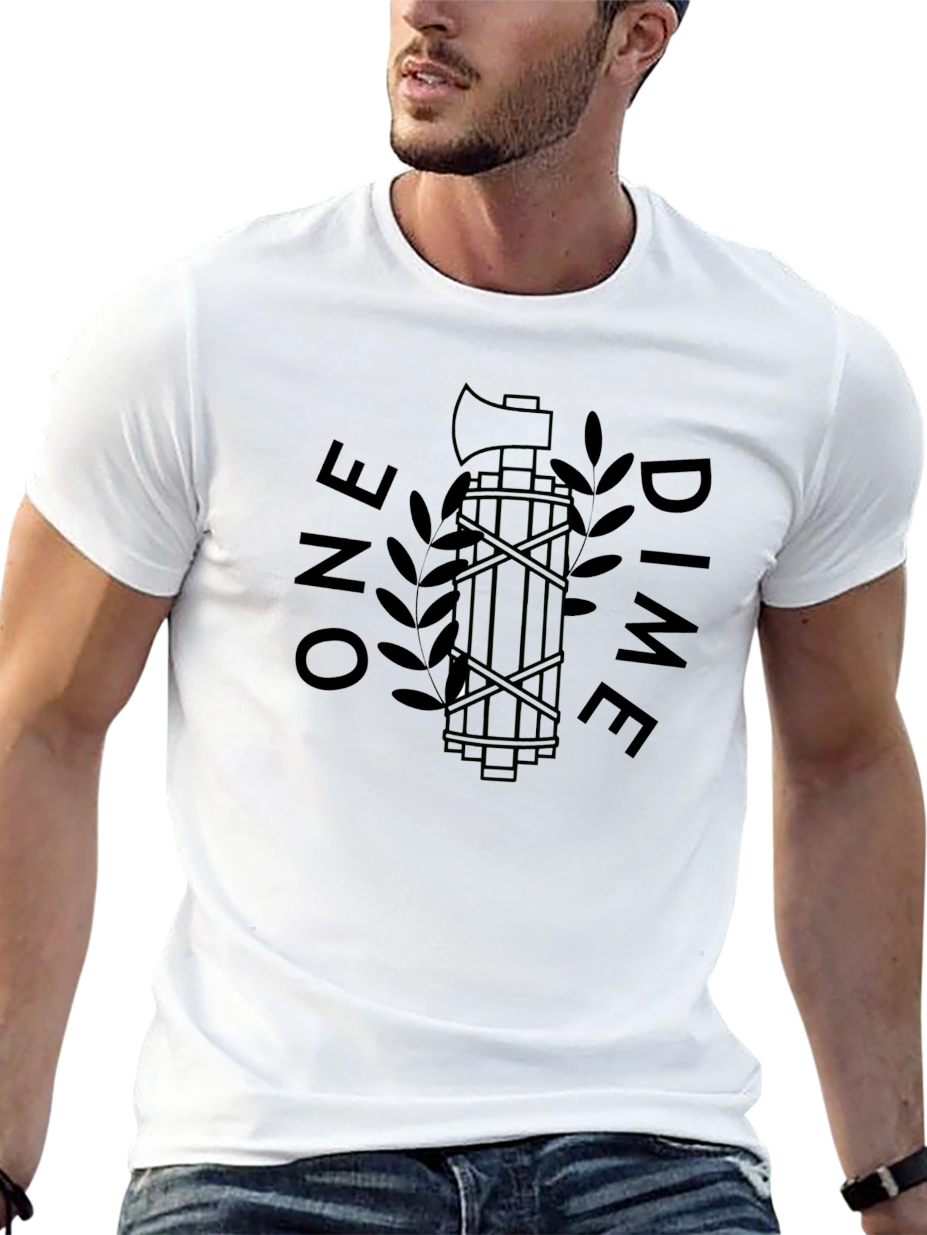One Dime Fasces Graphic Tee - Black