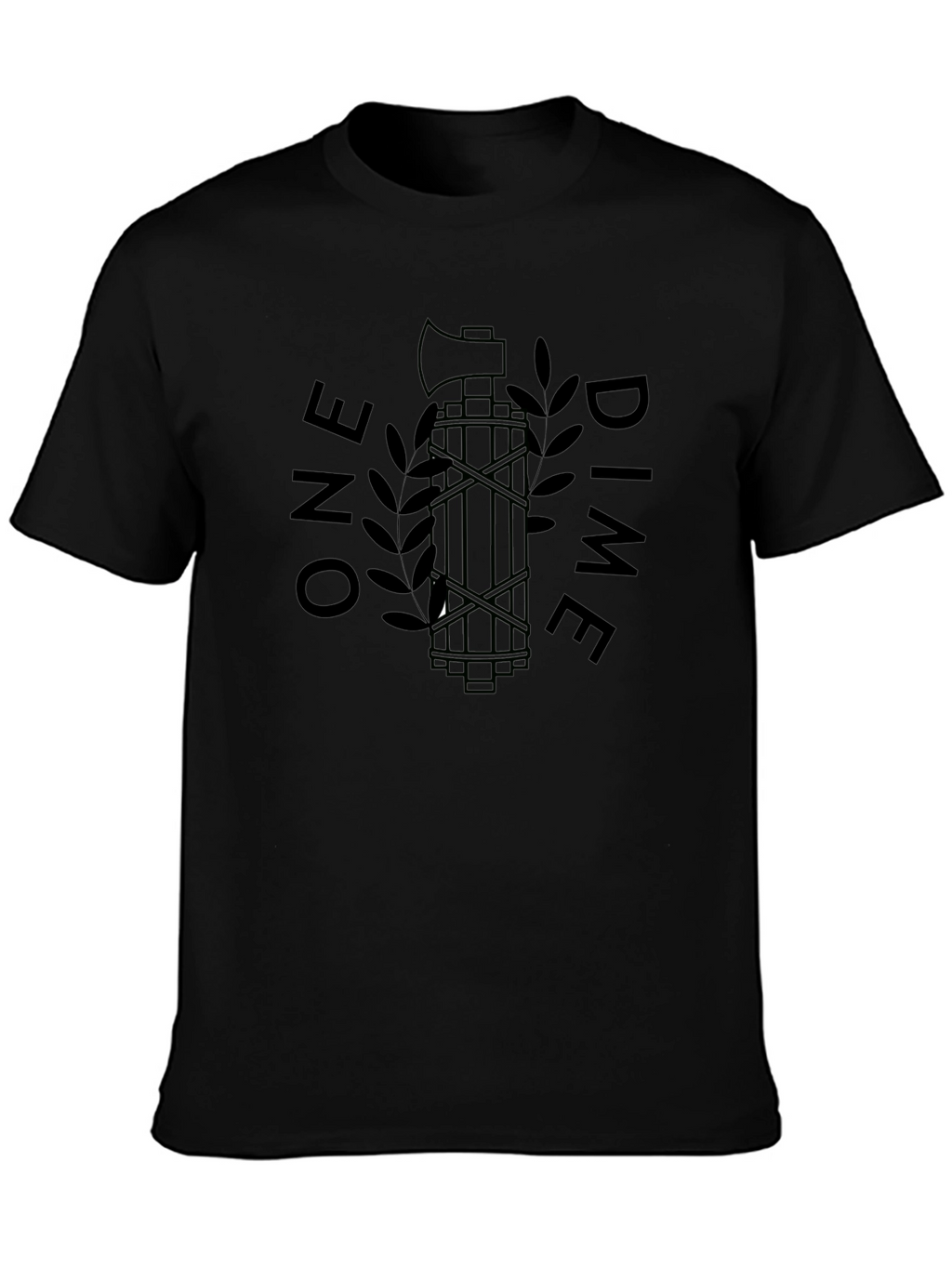 One Dime Fasces Graphic Tee - Black