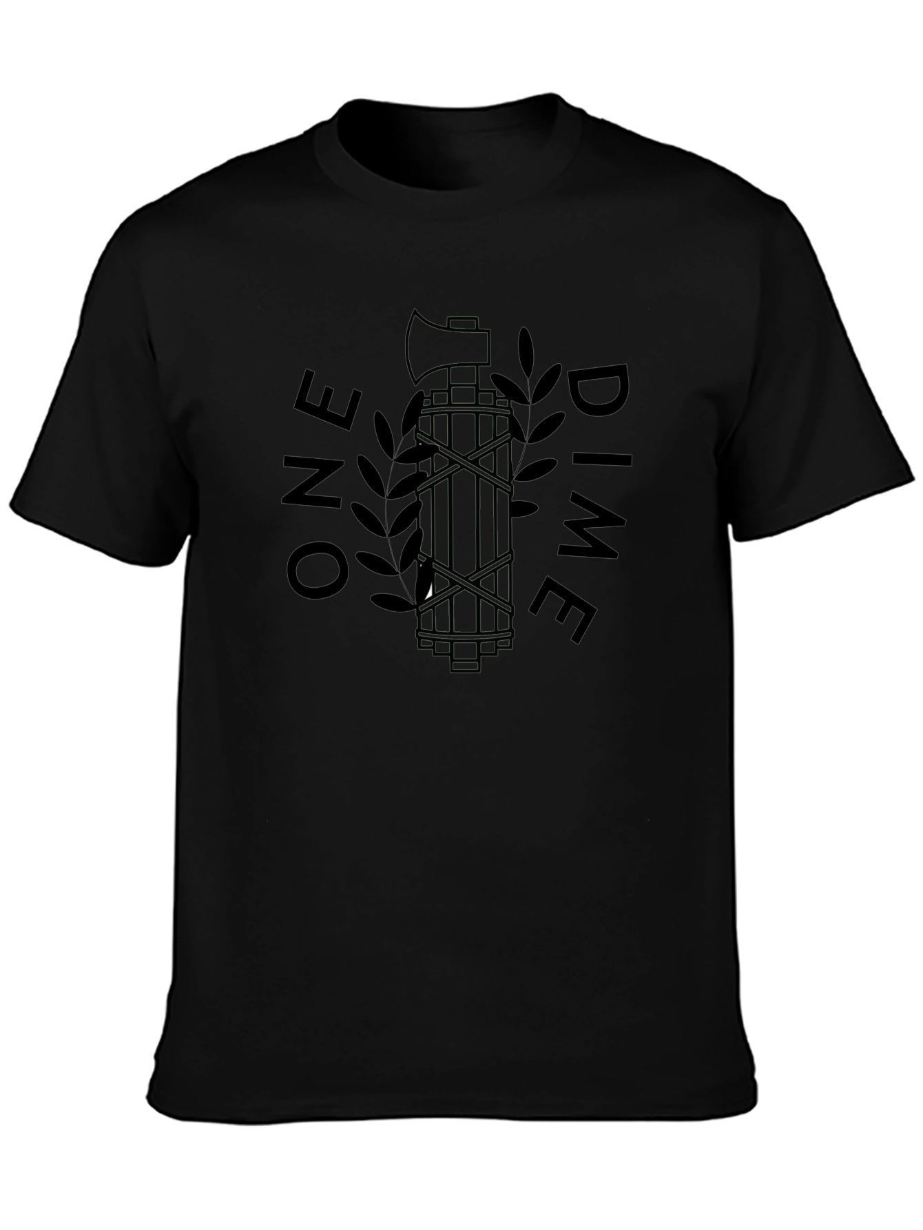One Dime Fasces Graphic Tee - Black