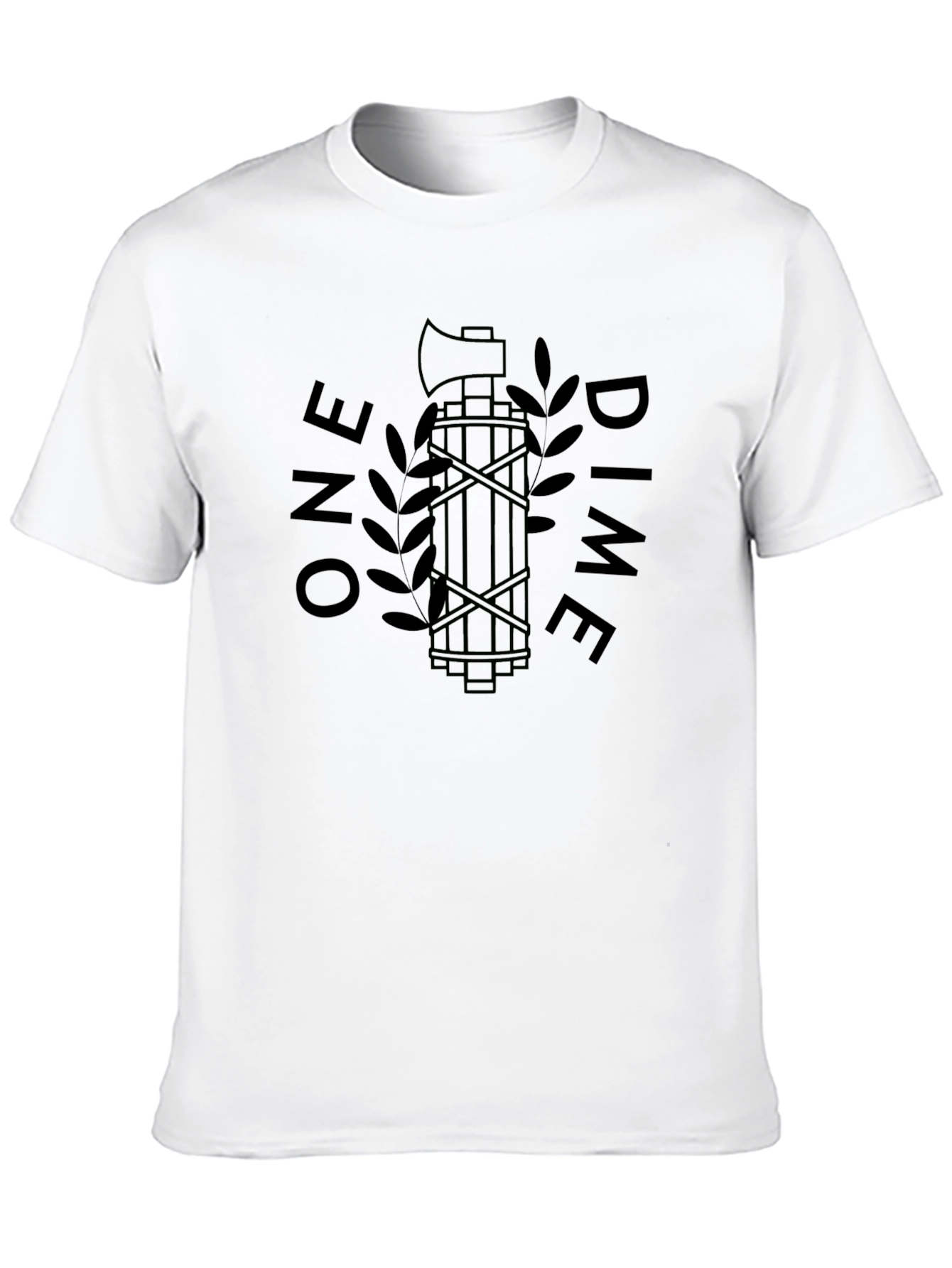 One Dime Fasces Graphic Tee - Black