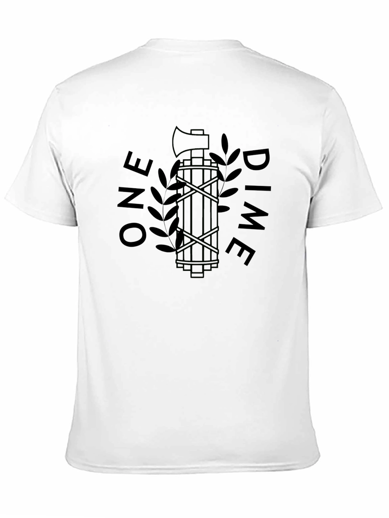 One Dime Fasces Graphic Tee - Black