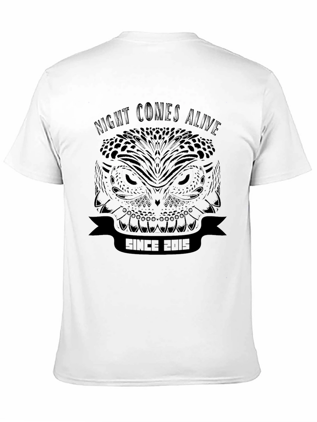 Night Comes Alive Owl Graphic T-Shirt