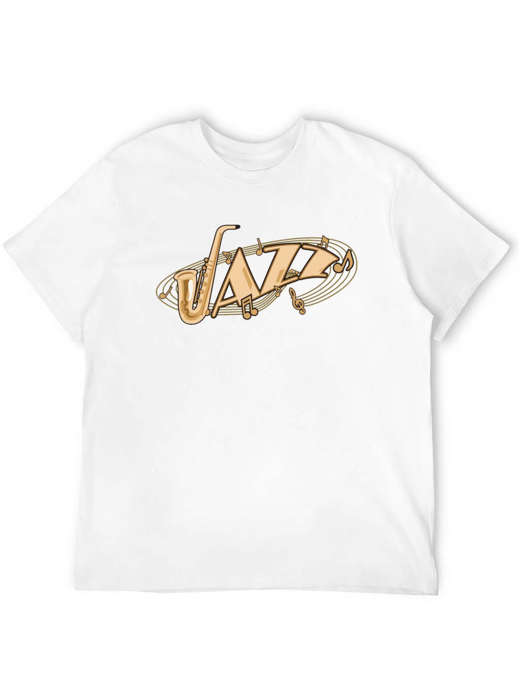 Jazz Saxophone Graphic Tee - Cool Music Lover Shirt