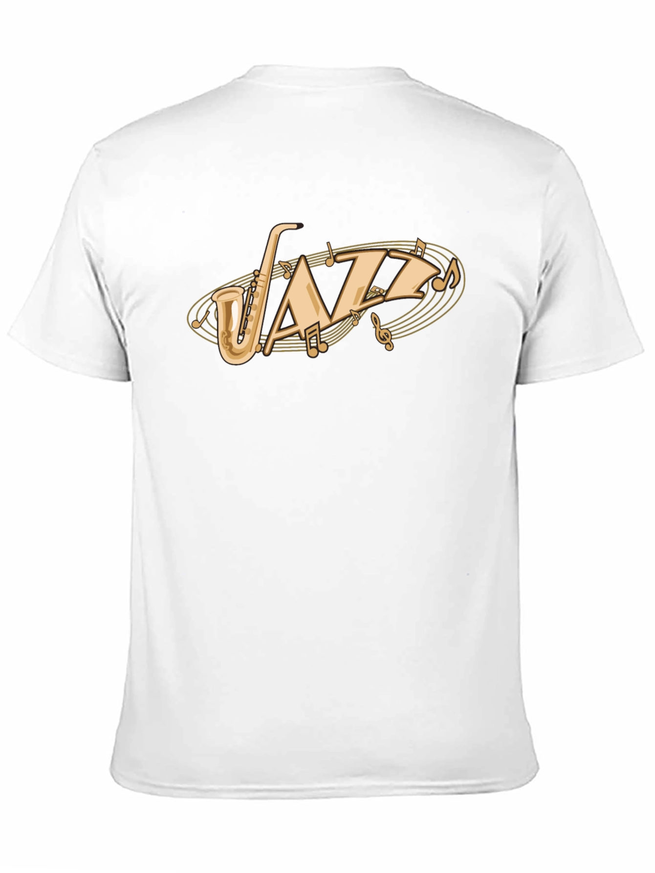 Jazz Saxophone Graphic Tee - Cool Music Lover Shirt