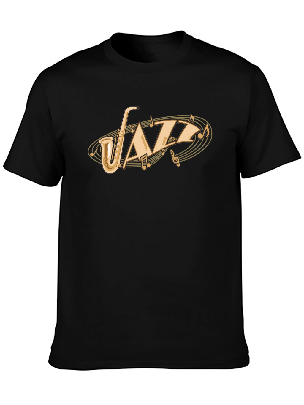 Jazz Saxophone Graphic Tee - Cool Music Lover Shirt