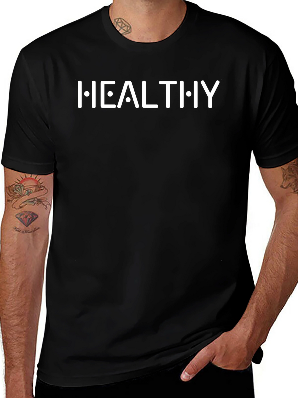 Healthy Lifestyle T-Shirt - Stylish and Comfortable