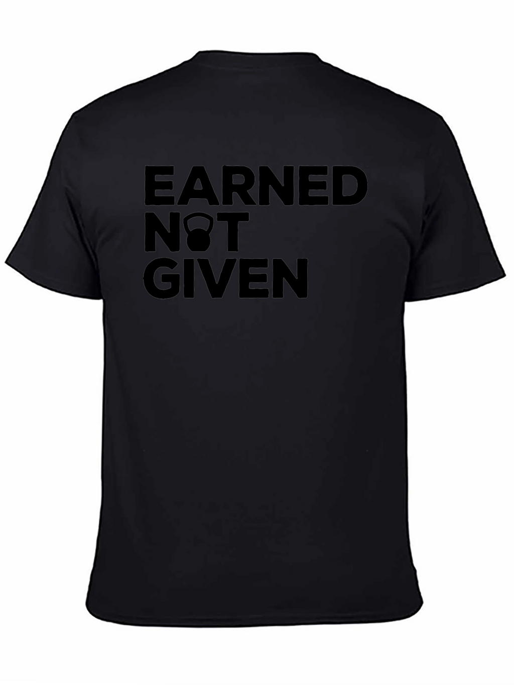 Earned Not Given Kettlebell Graphic T-Shirt - Mens
