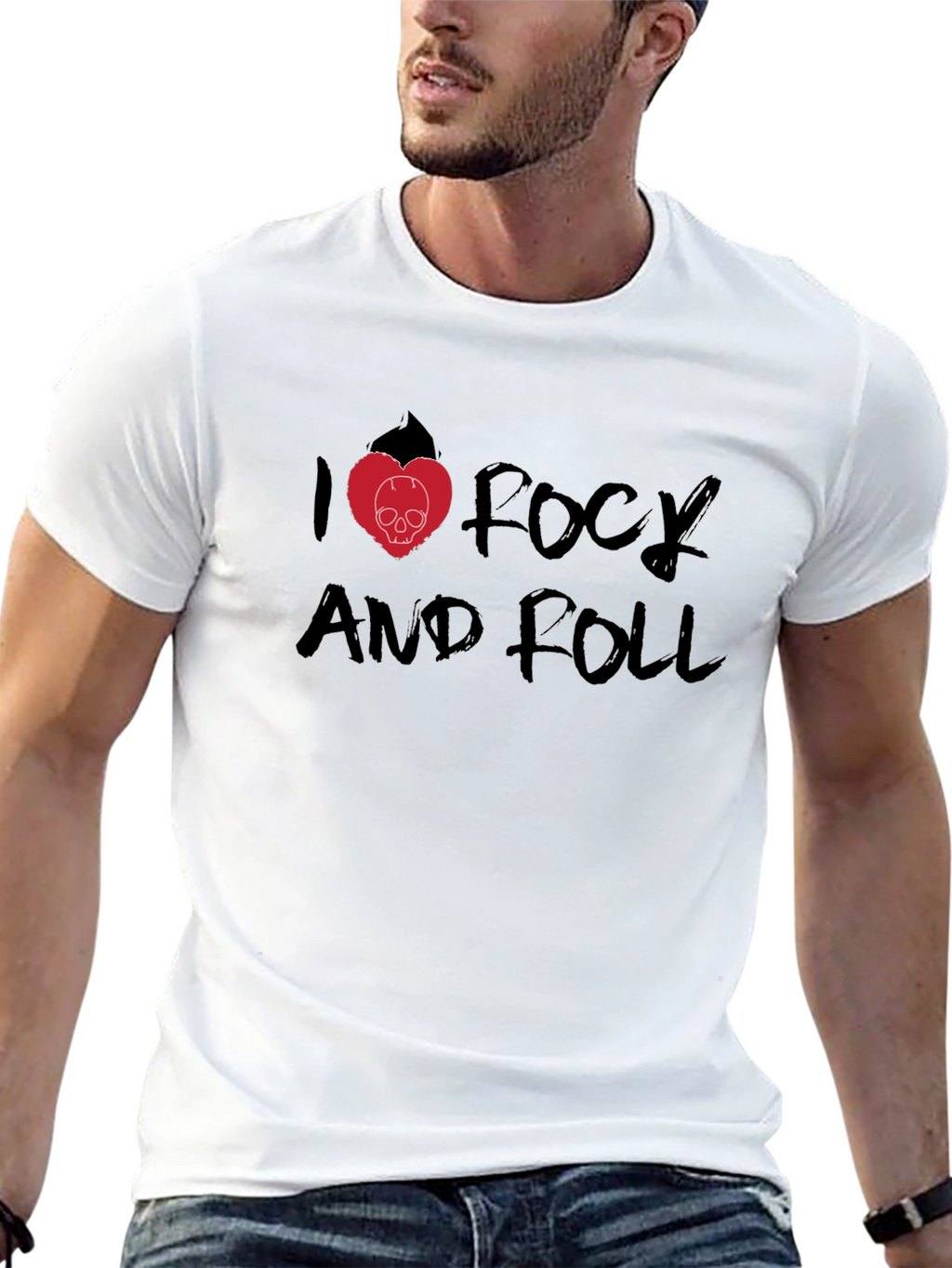 I Love Rock and Roll Graphic Tee