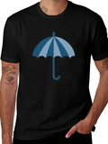 Umbrella Graphic Tee - Stylish Weather Ready Design