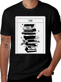 Pizza Tarot T-Shirt - Death Card Parody