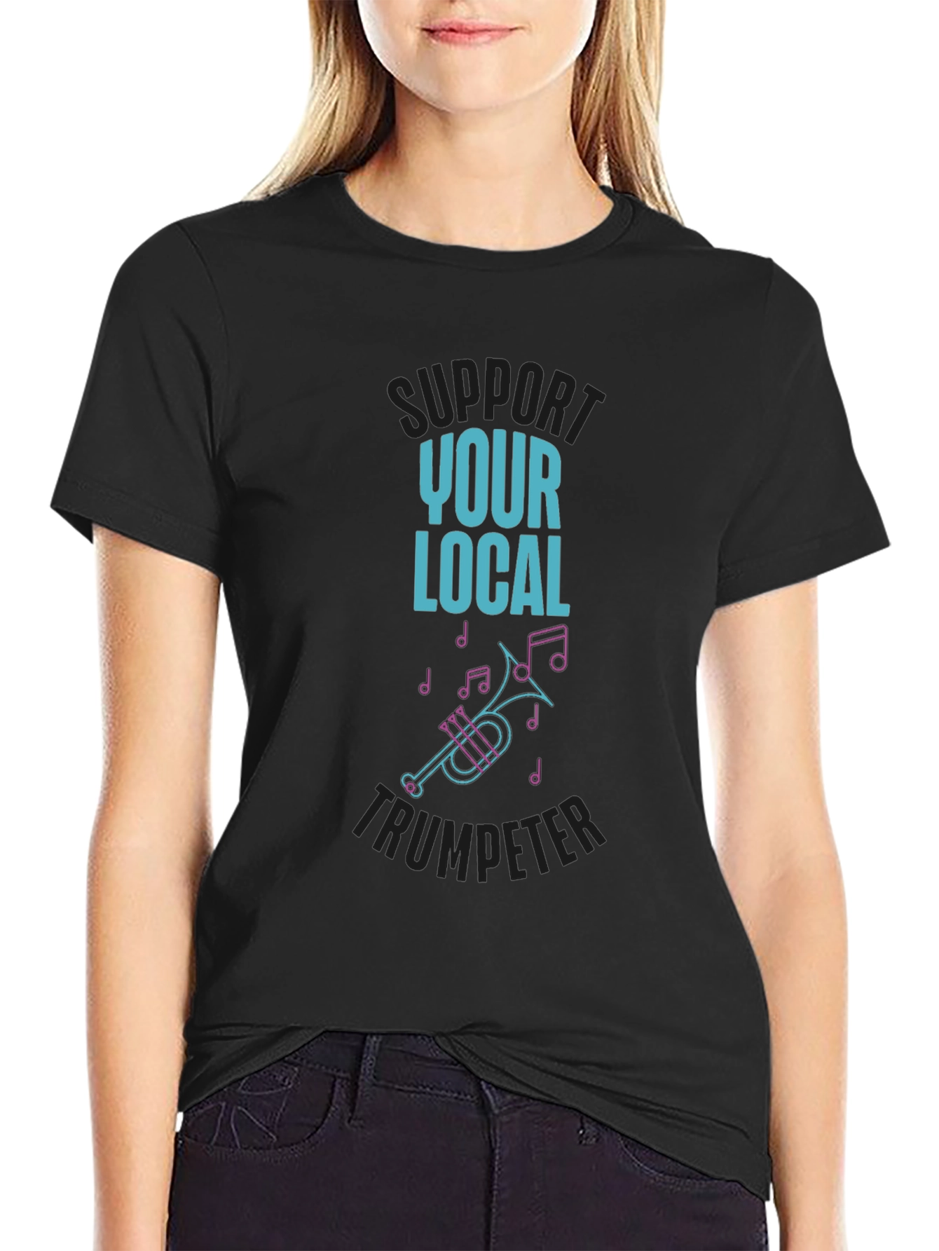 Support Your Local Trumpeter T-Shirt