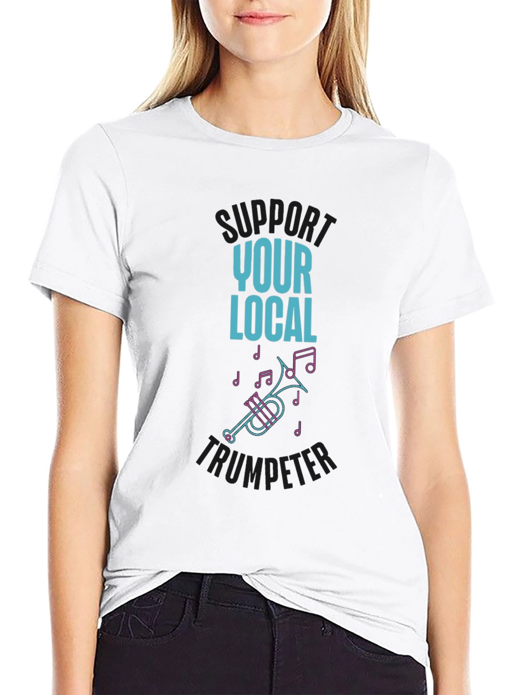 Support Your Local Trumpeter T-Shirt