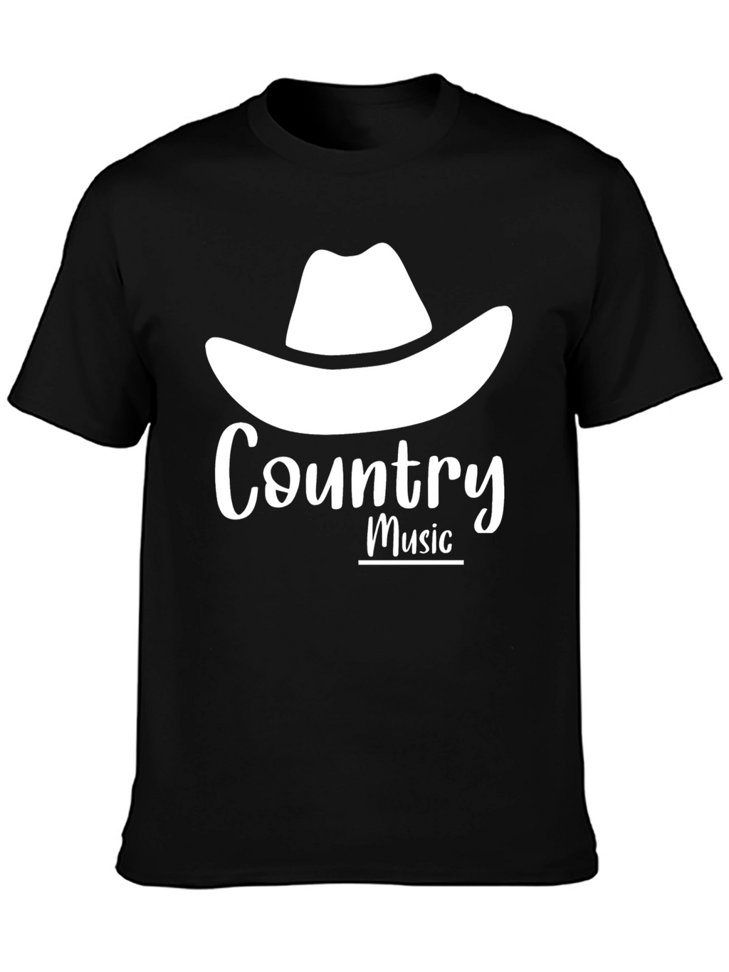 Country Music Cowboy Hat T-Shirt